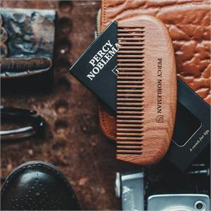 Percy Nobleman Wooden Beard Comb